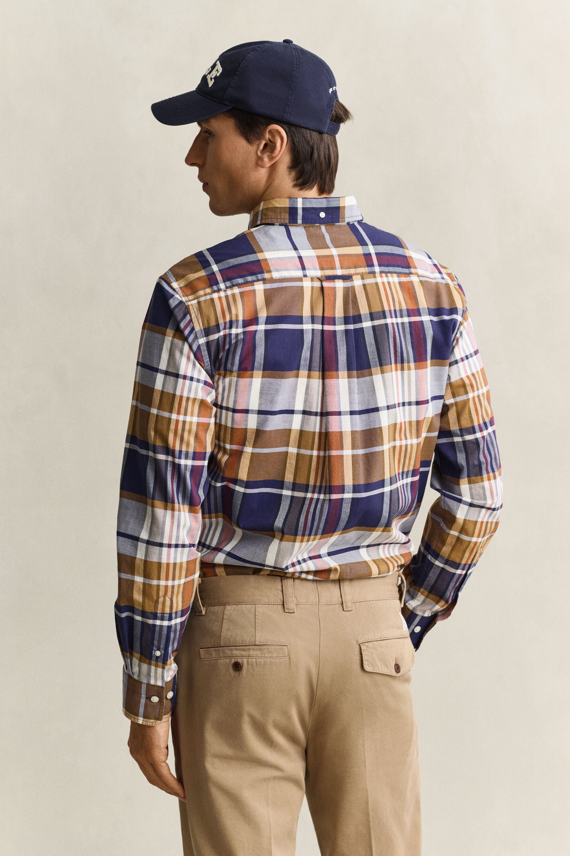 Gant x Yale Checked Poplin Shirt