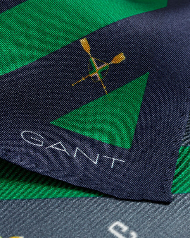 Oars Print Pocket Square