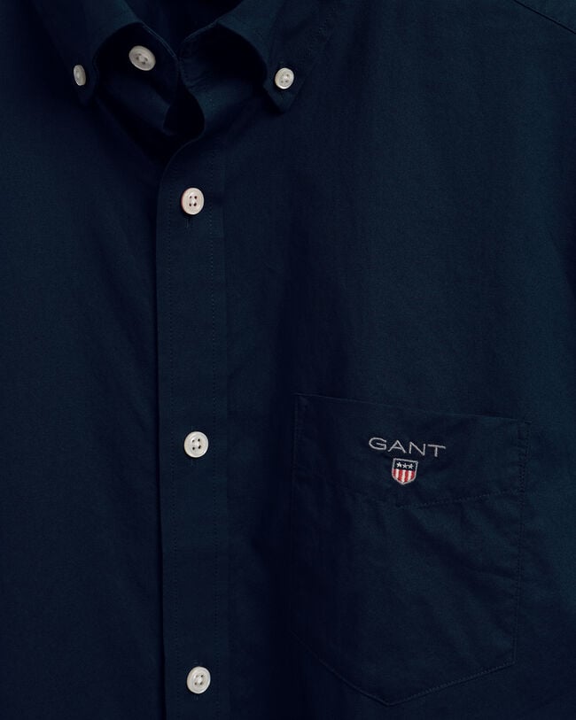 Regular Fit Broadcloth Short Sleeve Shirt