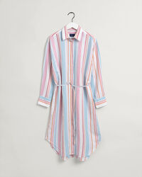 Multistripe Shirt Dress