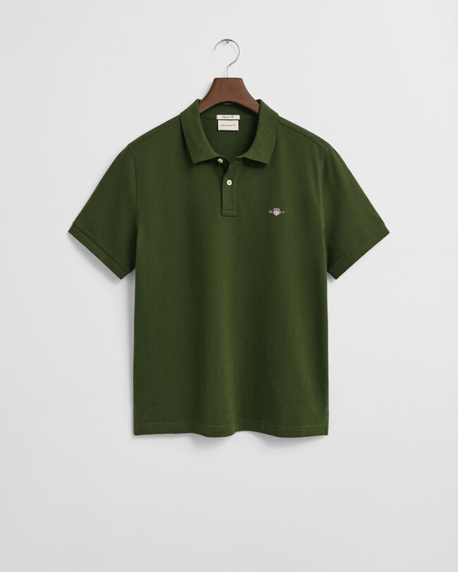 Regular Fit Shield Piqué Polo Shirt