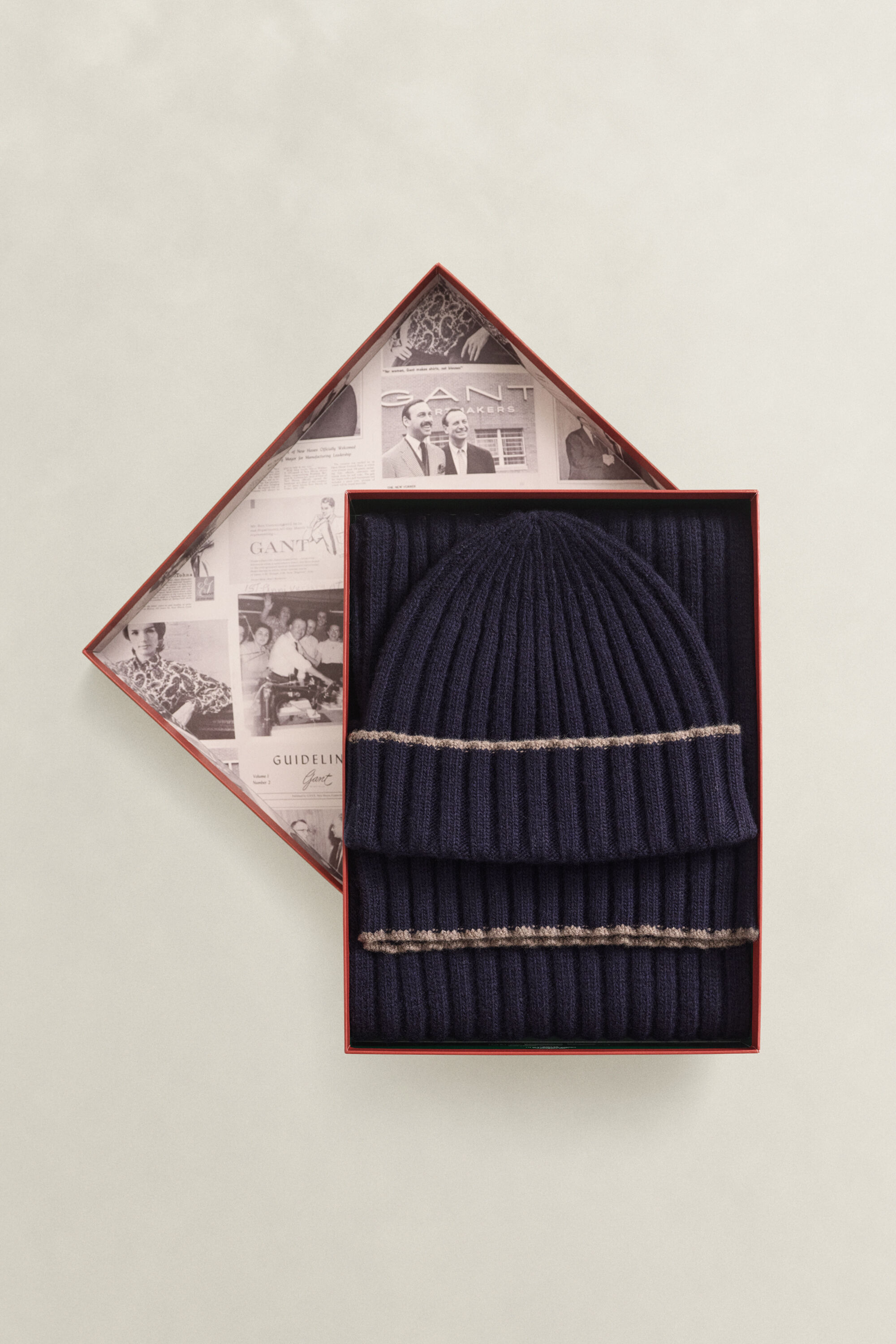 Tipped Scarf & Beanie Gift Set
