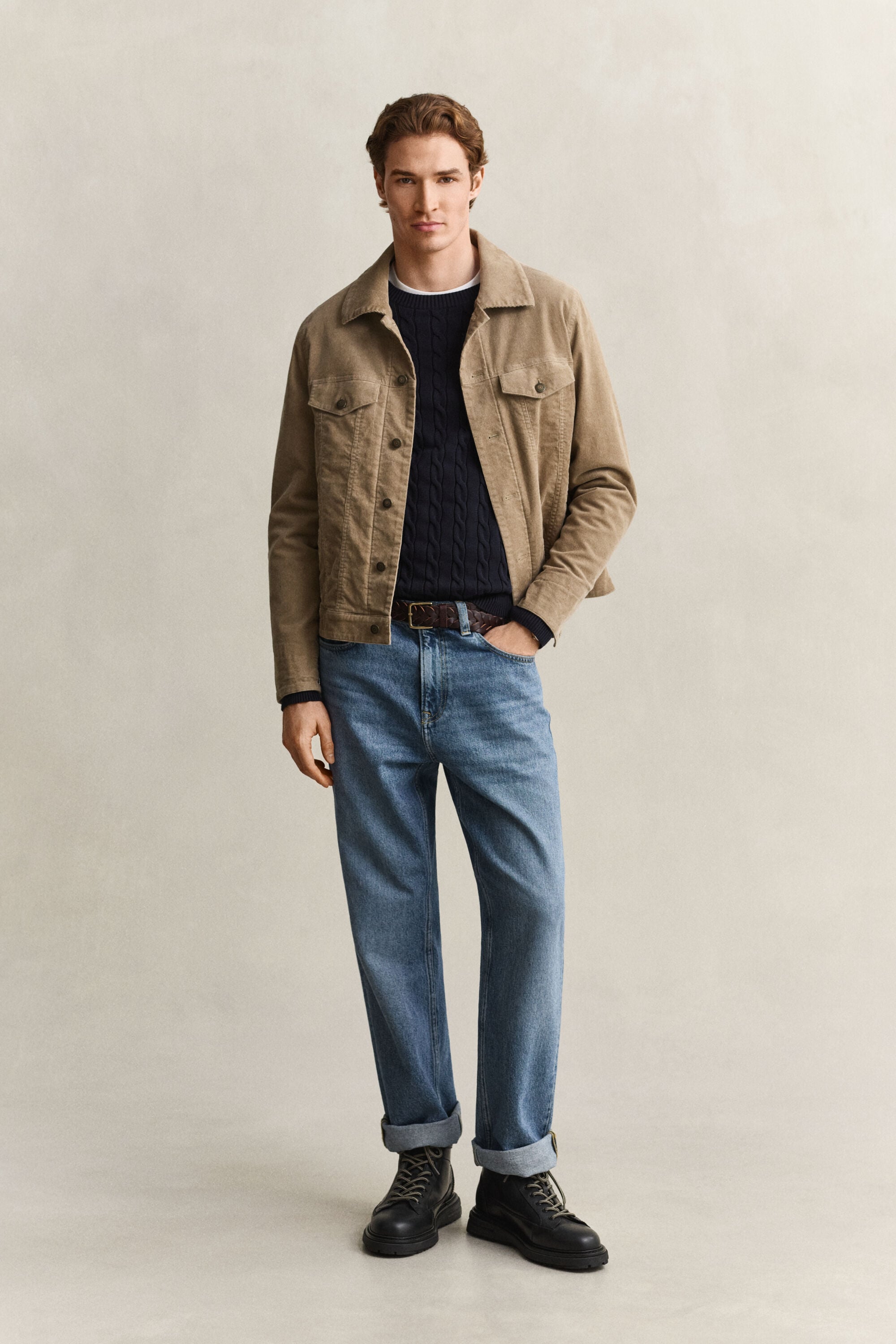 Classic Cable Knit Sweater