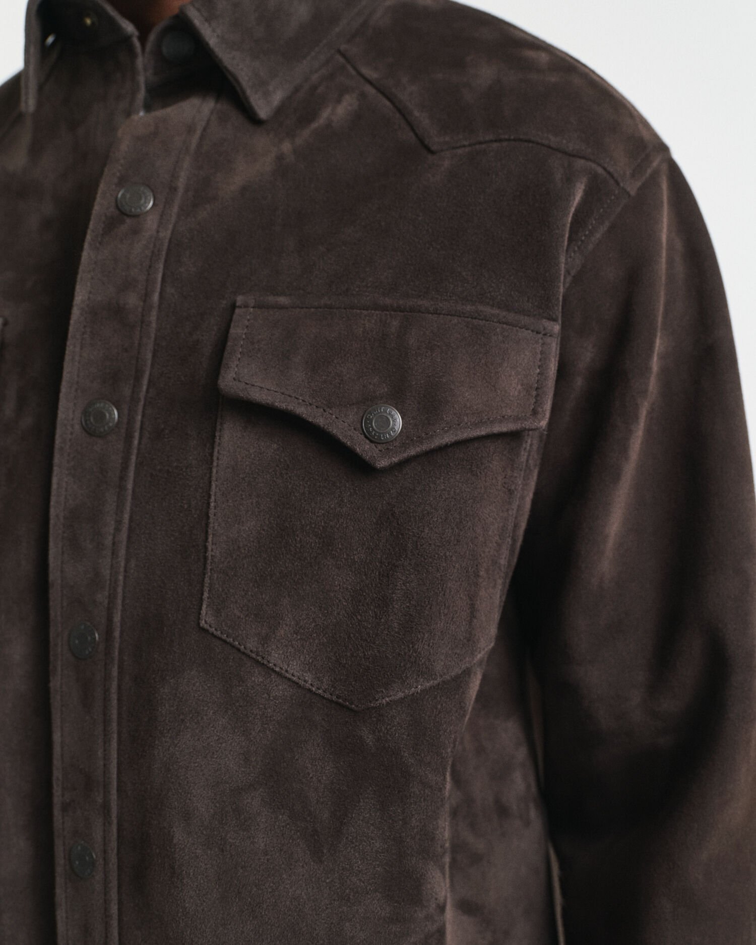 Relaxed Fit Suede Rodeo Shirt