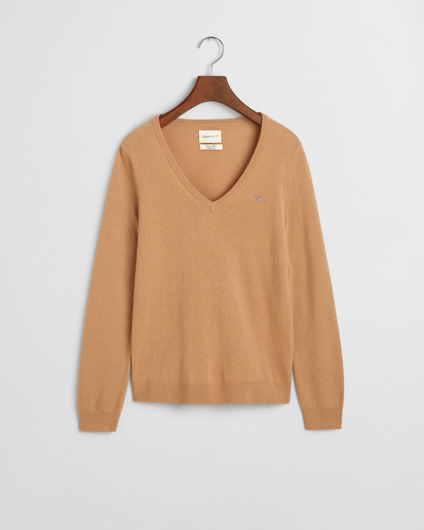 Extra Fine Lambswool V-Neck Sweater