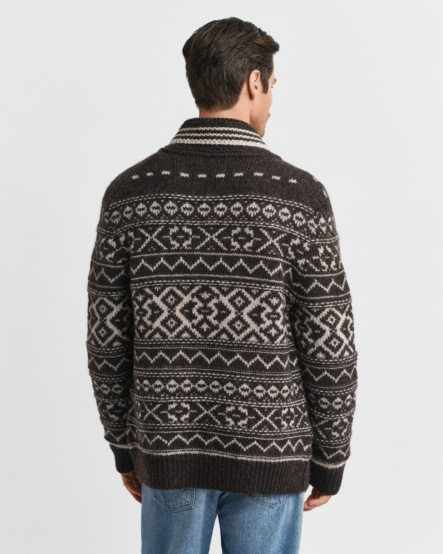 Jacquard Cardigan