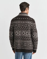 Jacquard Cardigan
