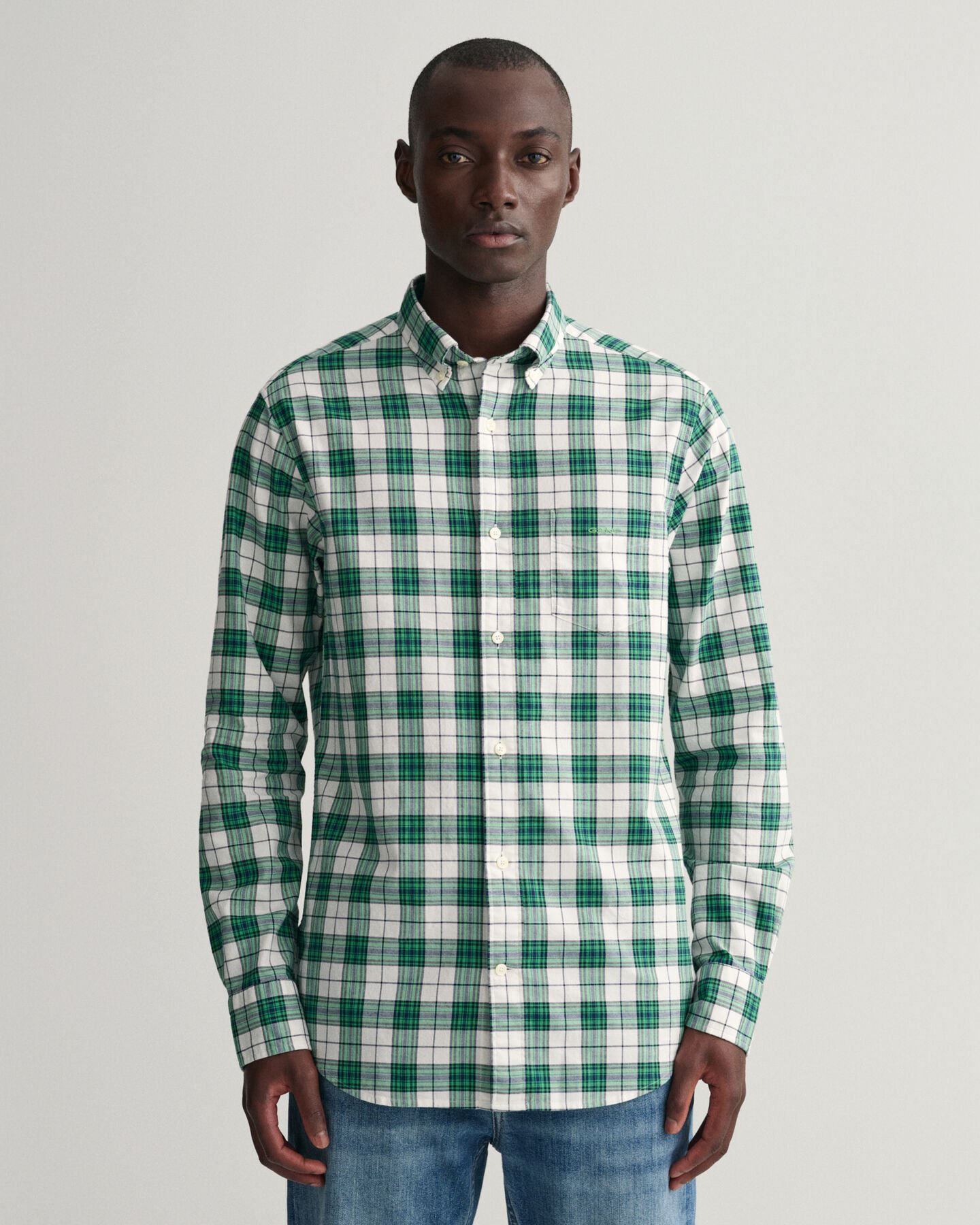 Regular Fit Check Oxford Shirt