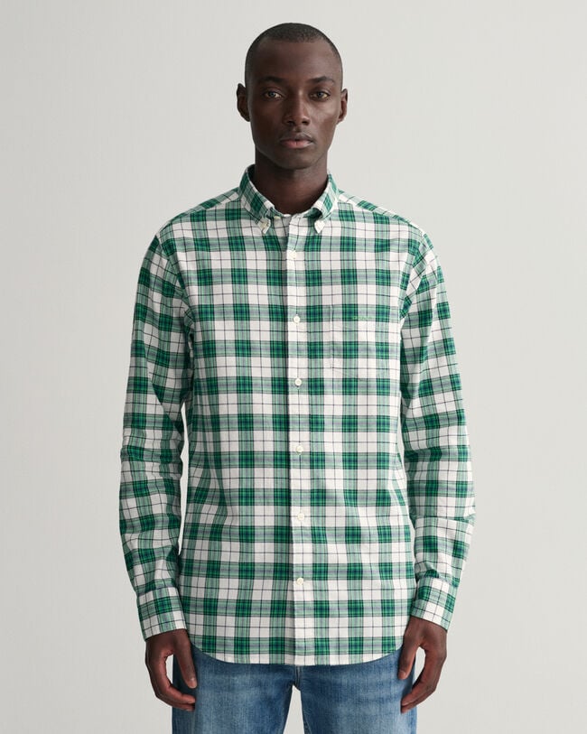 Regular Fit Check Oxford Shirt