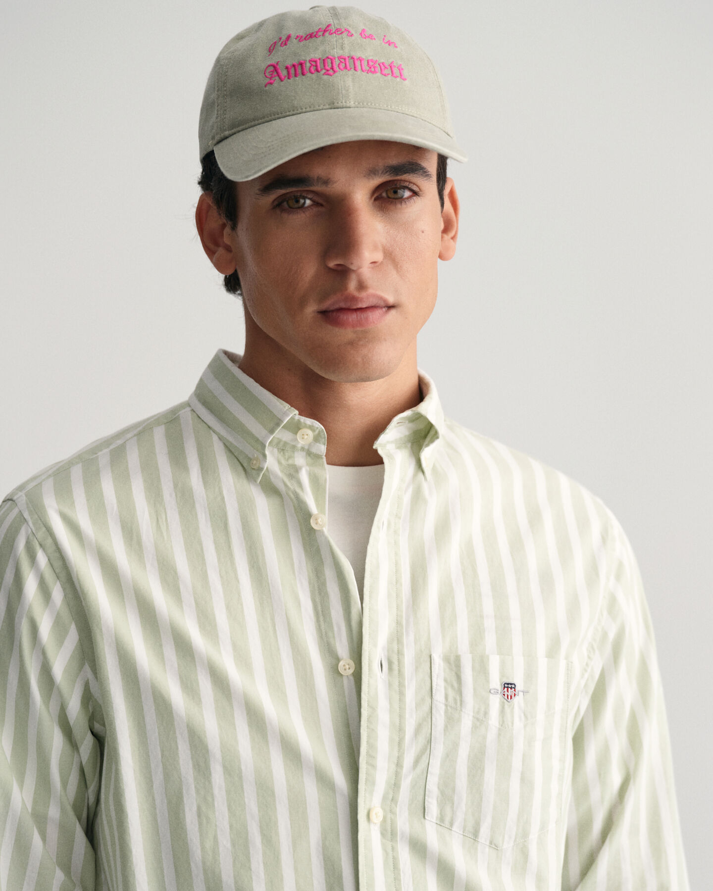 Regular Fit Wide Striped Poplin Shirt