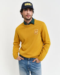 Badge Crew Neck Sweater