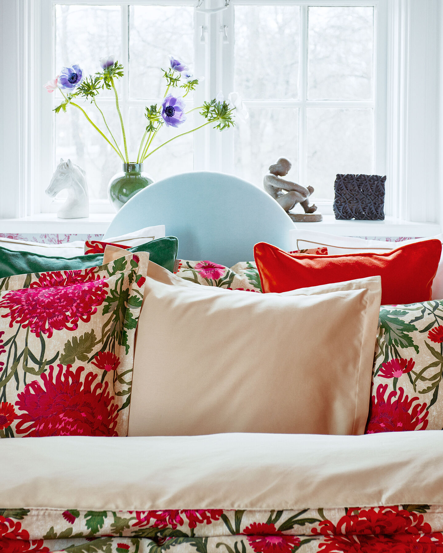 Dahlia Flower Single Duvet