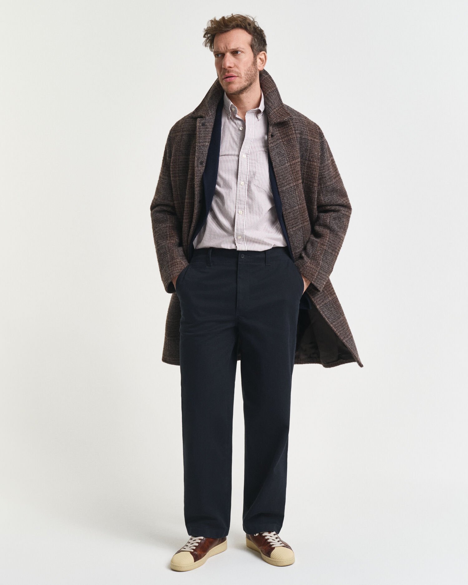 Banker Stripe Classic Oxford Shirt