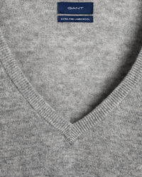 Extra Fine Lambswool V-Neck Sweater