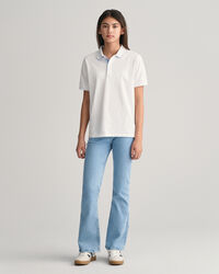 Teens Contrast Piqu&eacute; Polo Shirt