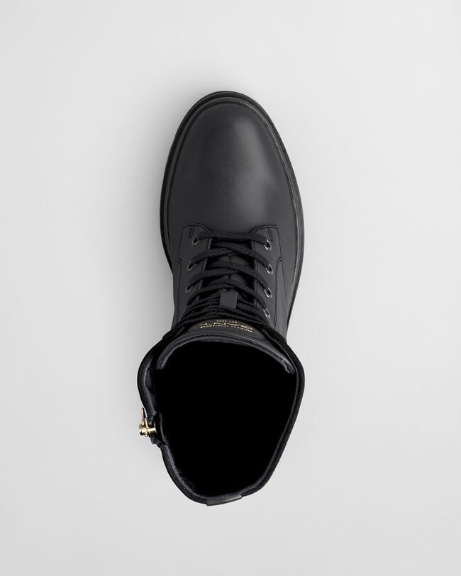 Aligrey Leather Lace Up Boots