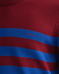 Breton Striped Crew Neck Sweater