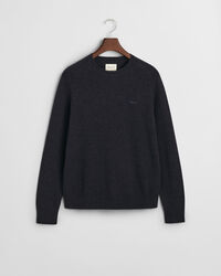 Wool Blend Crew Neck Sweater