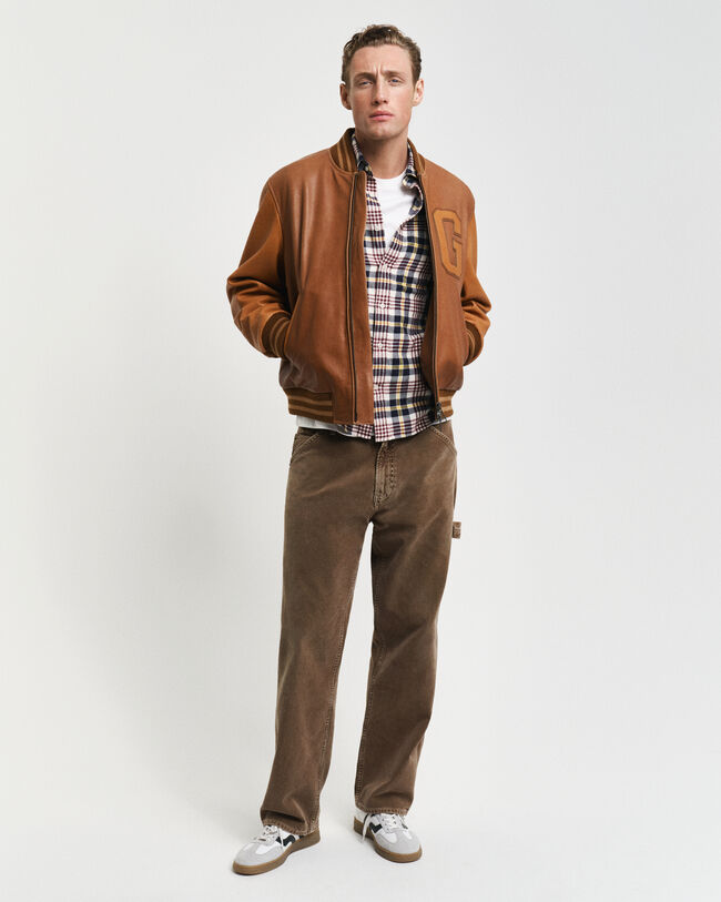 Regular Fit Plaid Flannel Shirt