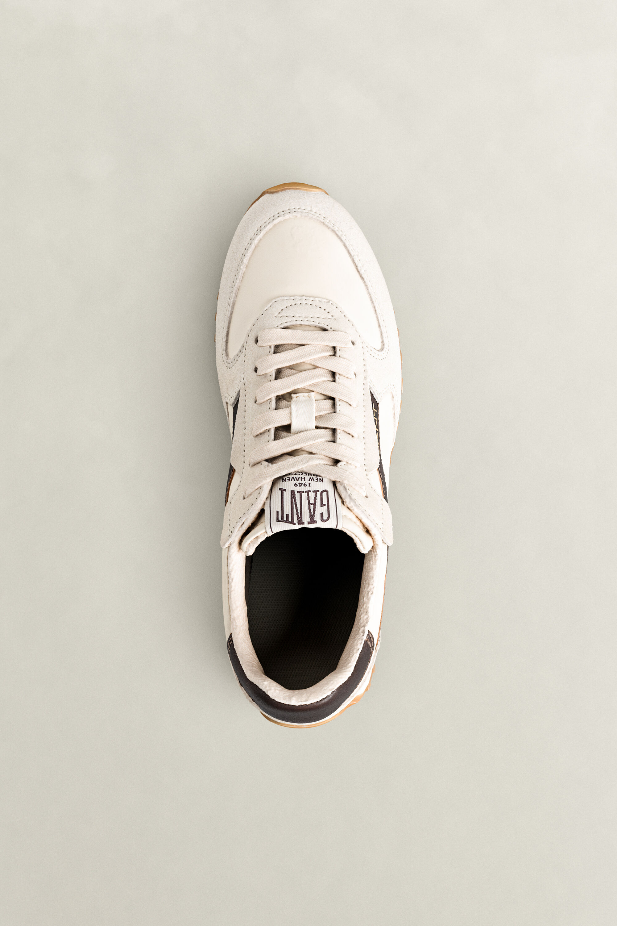 Beja Suede Sneakers — COLD BEIGE