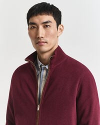 Sacker Rib Zip Cardigan