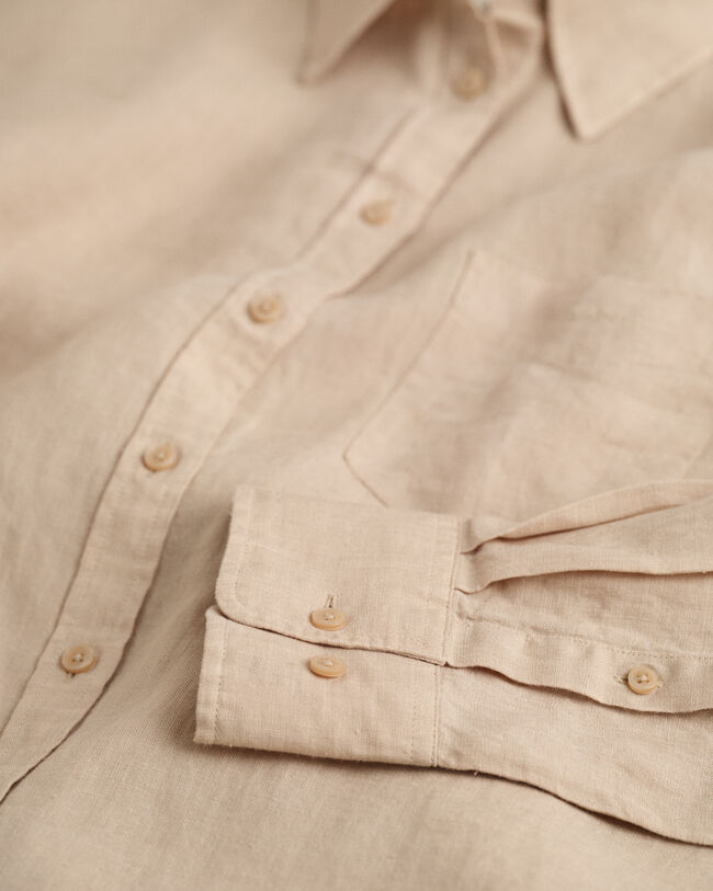 Relaxed Fit Linen Shirt