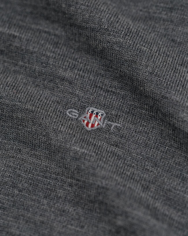 Teens Extra Fine Merino Wool Crew Neck Sweater