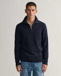 Supima Cotton Half-Zip Sweater