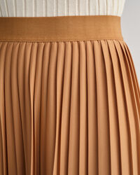Pleated Jersey Skirt