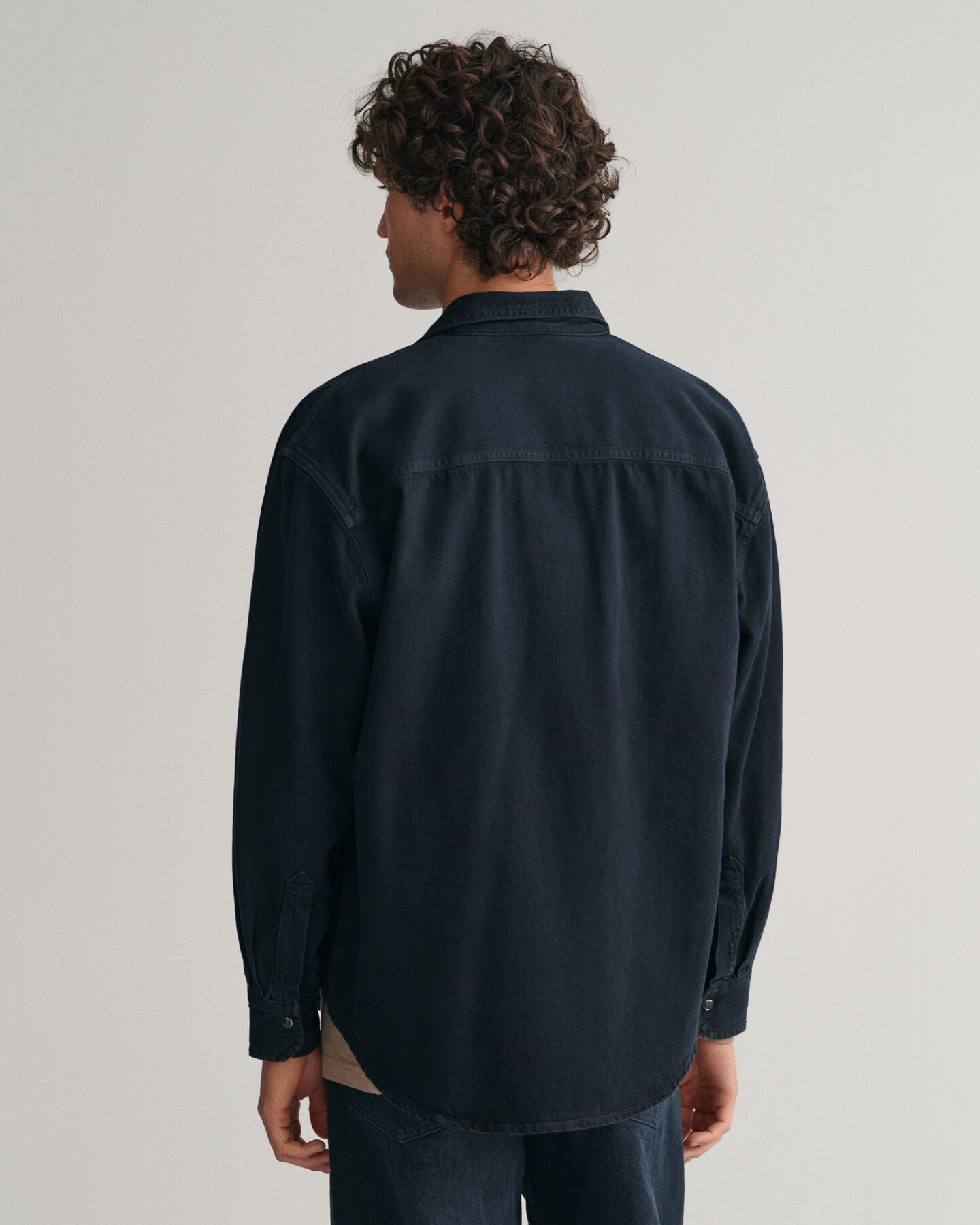 Oversized Denim Shirt