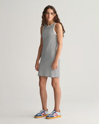 Teen Girls Striped Rib Tank Dress