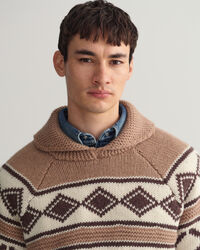 Oversized Diamond Sweater