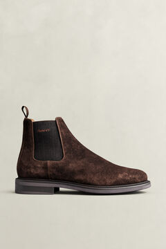 St Fairkon Suede Chelsea Boots — WEATHERED BROWN 5