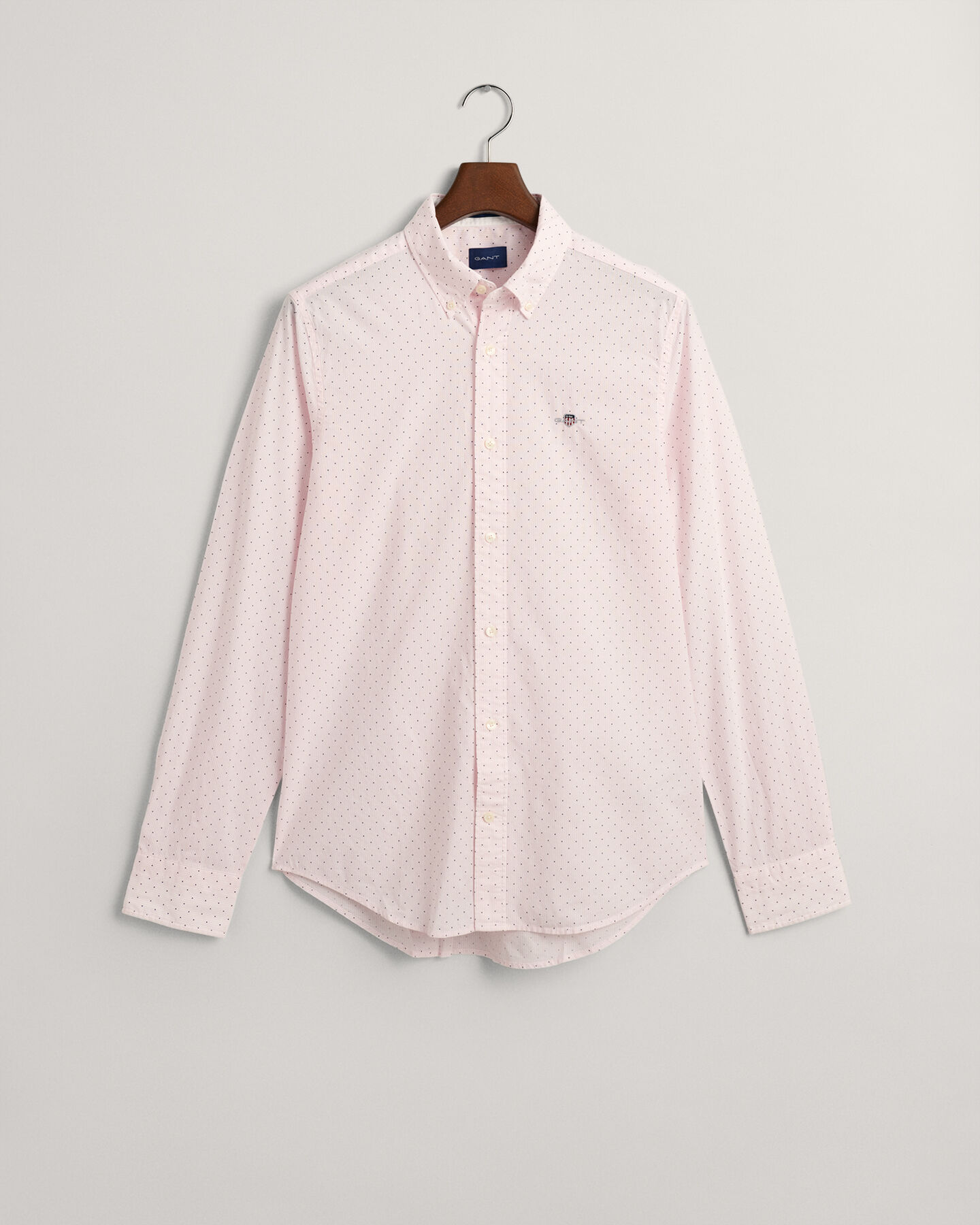 Slim Fit Banker Dot Shirt