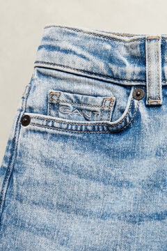 Teen Boys Straight Fit Jeans — BLEACH WASH 1
