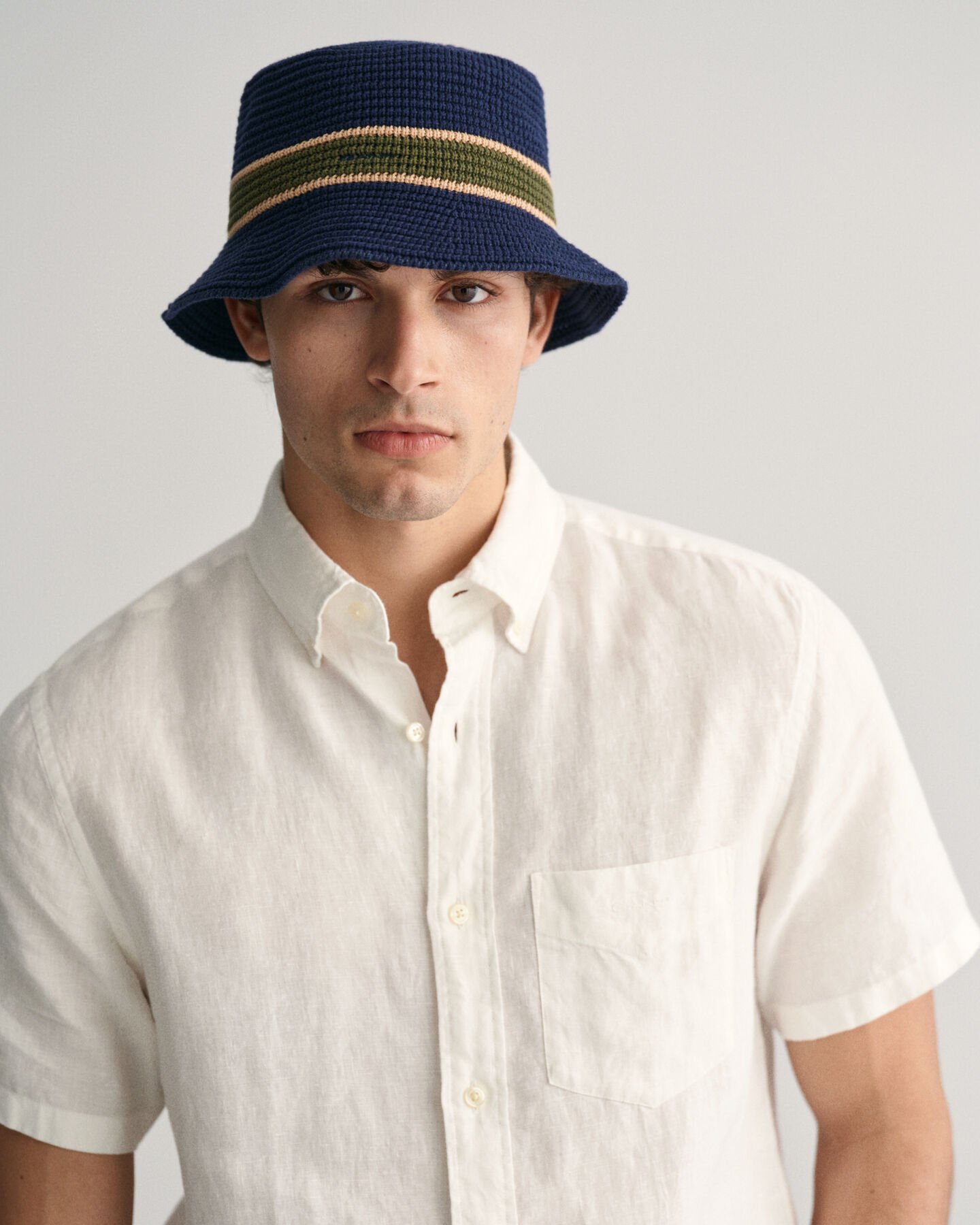 Regular Fit Linen Short Sleeve Shirt