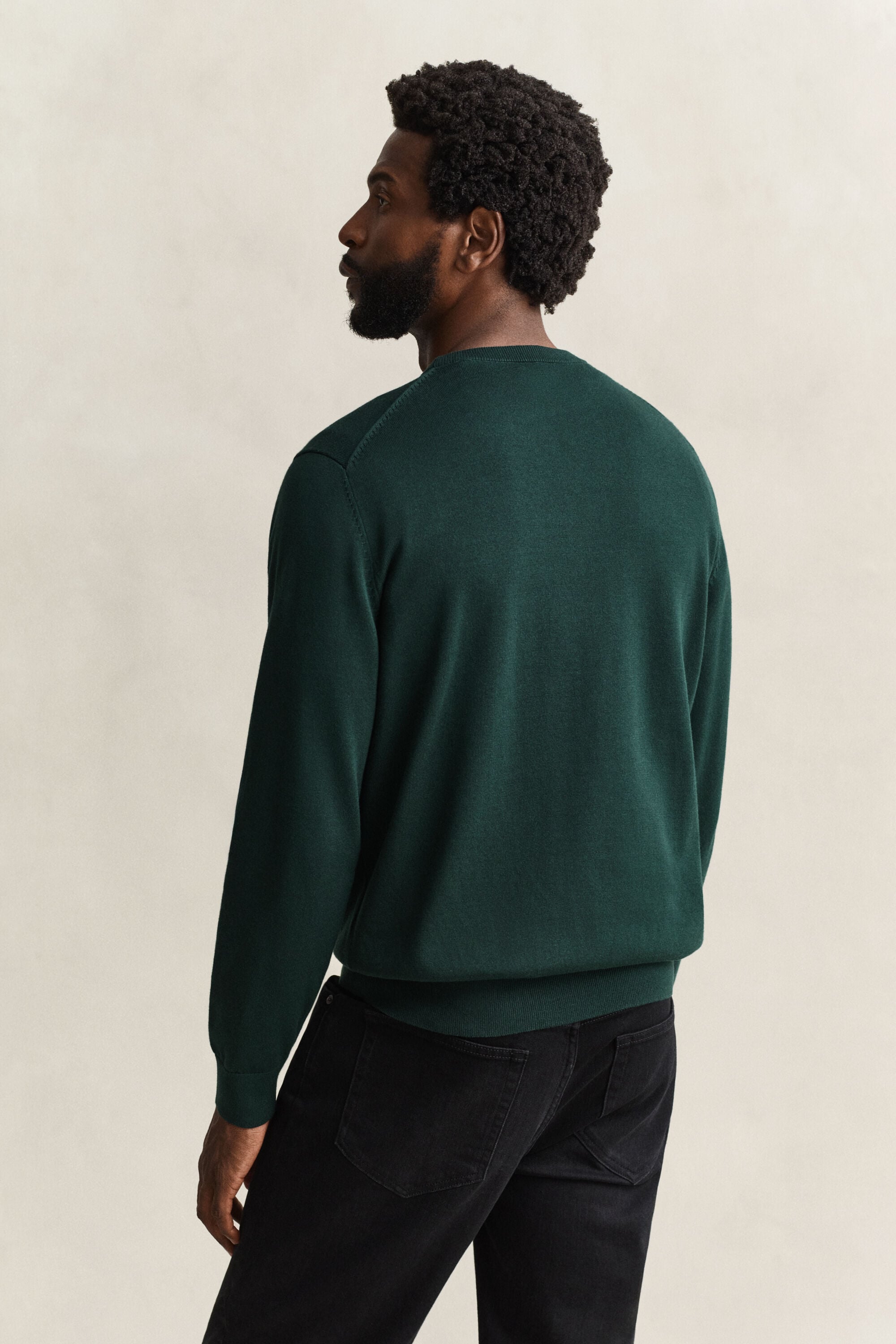Cotton Crew Neck Sweater