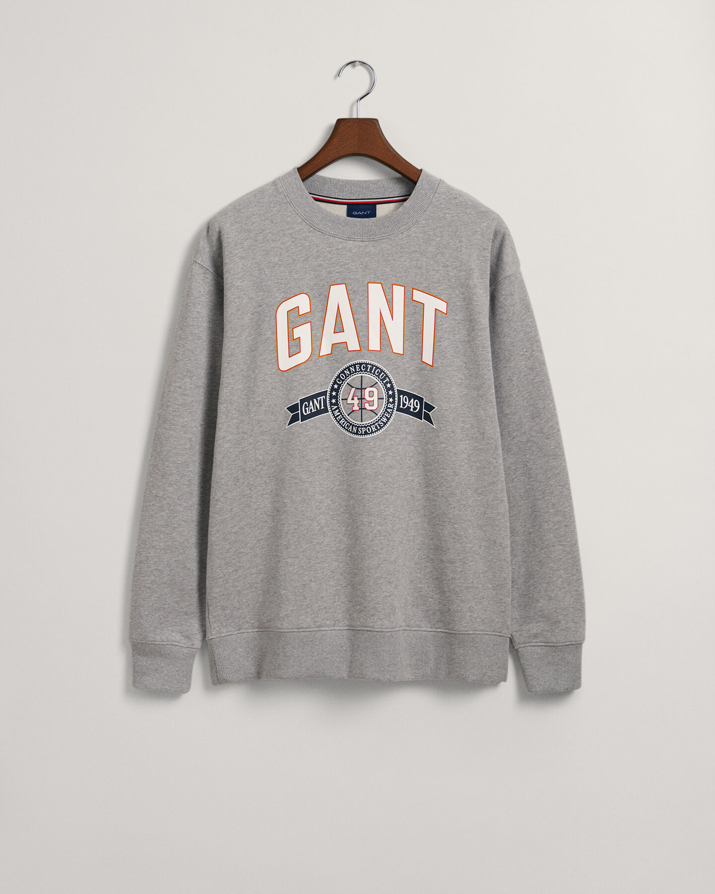 Retro Crest Crew Neck Sweatshirt