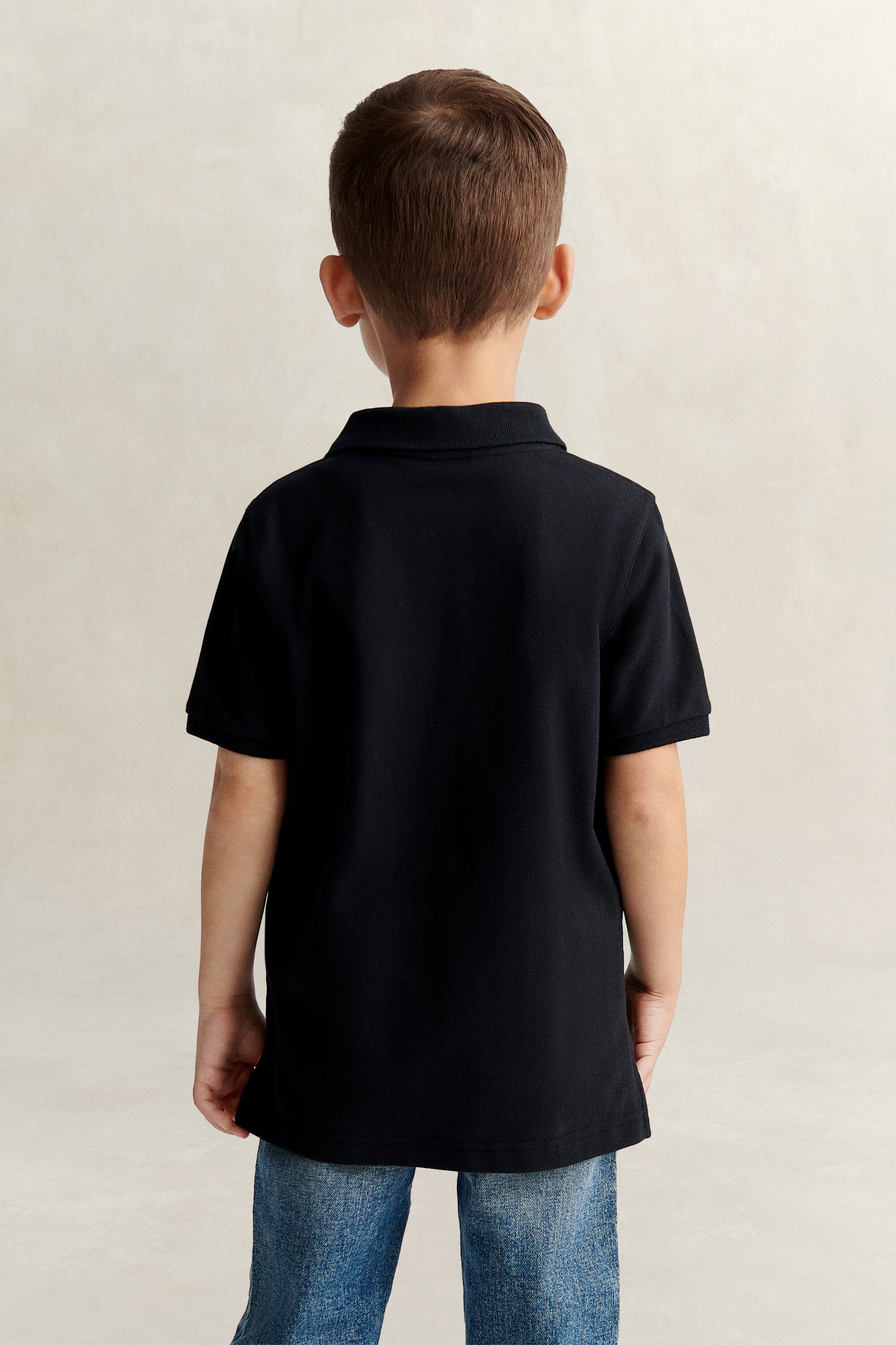 Kids Shield Piqué Polo Shirt