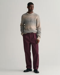Soft Wool Ombr&eacute; Crew Neck Sweater