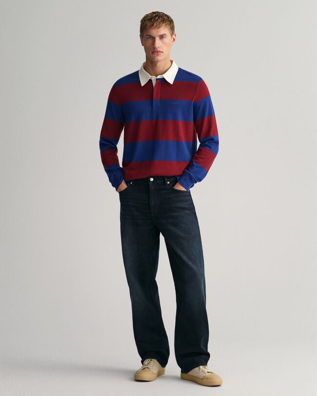 Barstripe Merino Wool Rugger