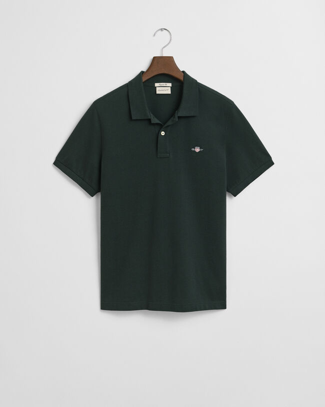 Regular Fit Shield Piqué Polo Shirt