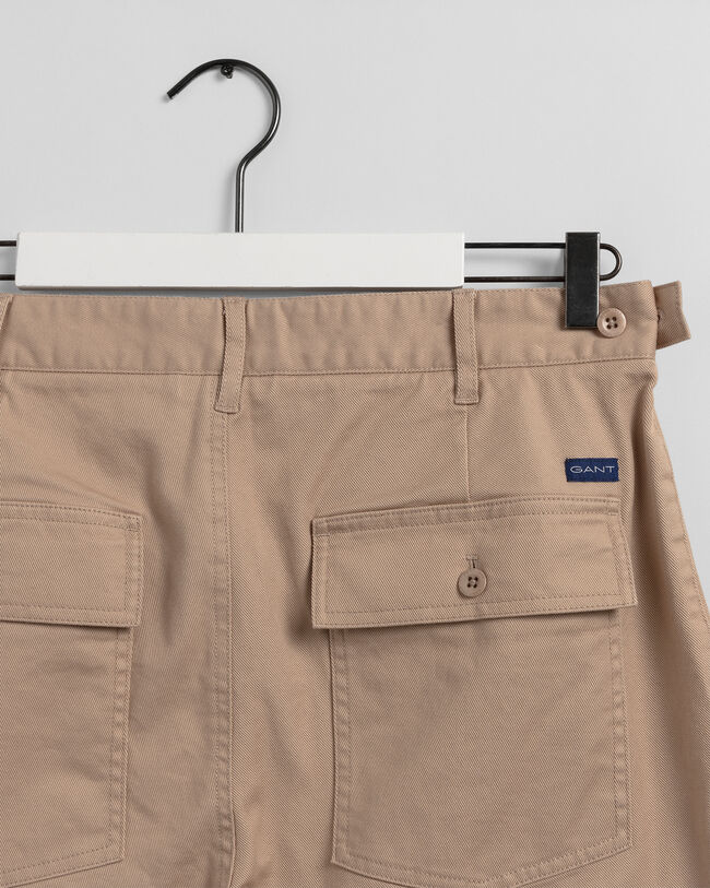Tapered Cotton Chinos