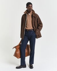 Extra Fine Merino Wool Half-Zip Sweater