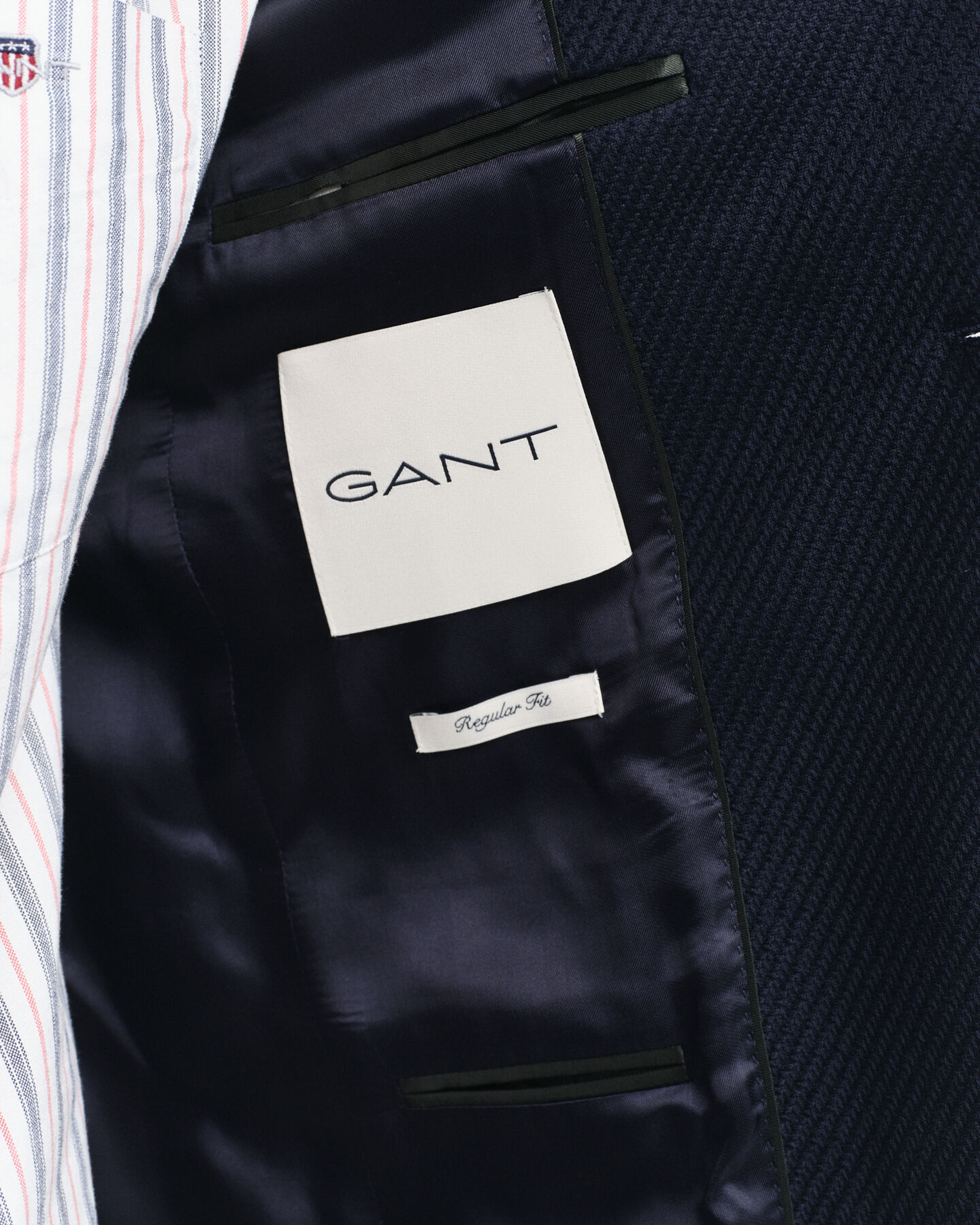 Slim Fit Cotton Wool Club Blazer