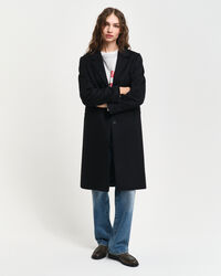 Classic Tailored Fit Wool Coat
