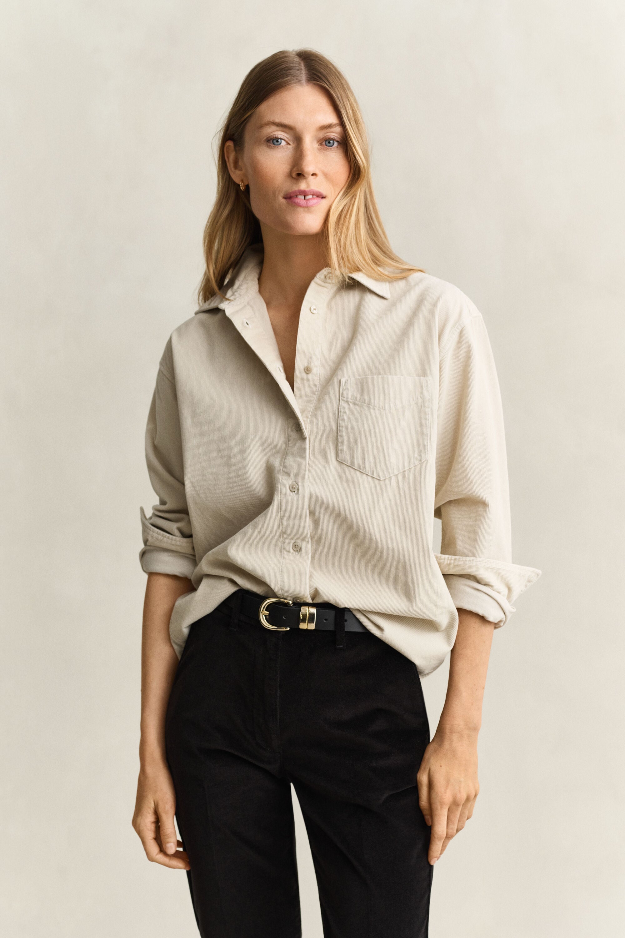 Relaxed Corduroy Shirt