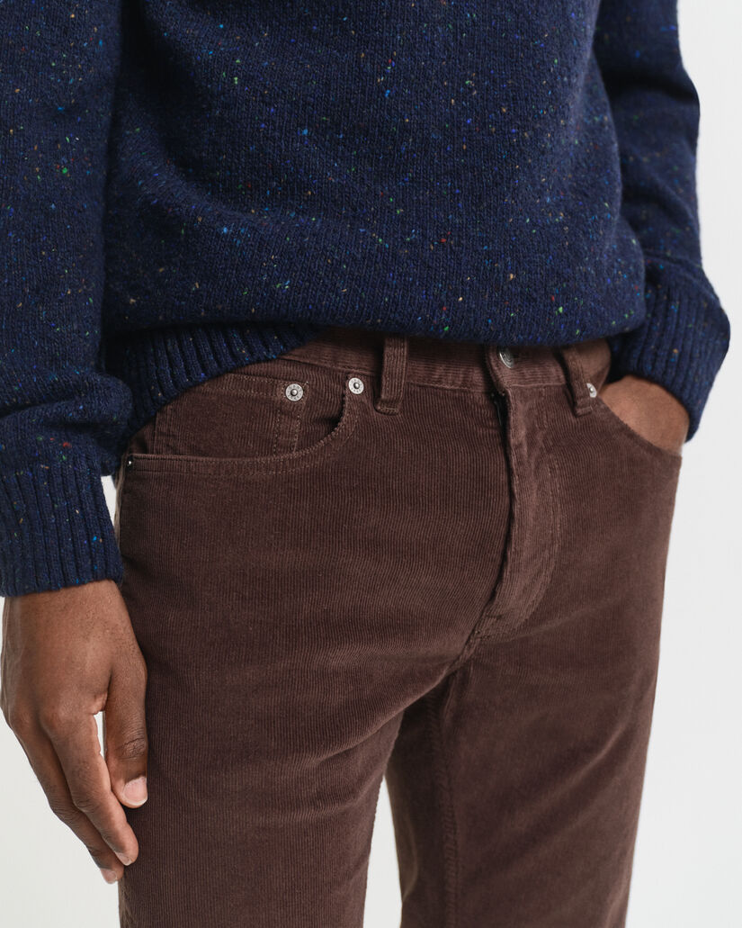 Slim Fit Corduroy Jeans