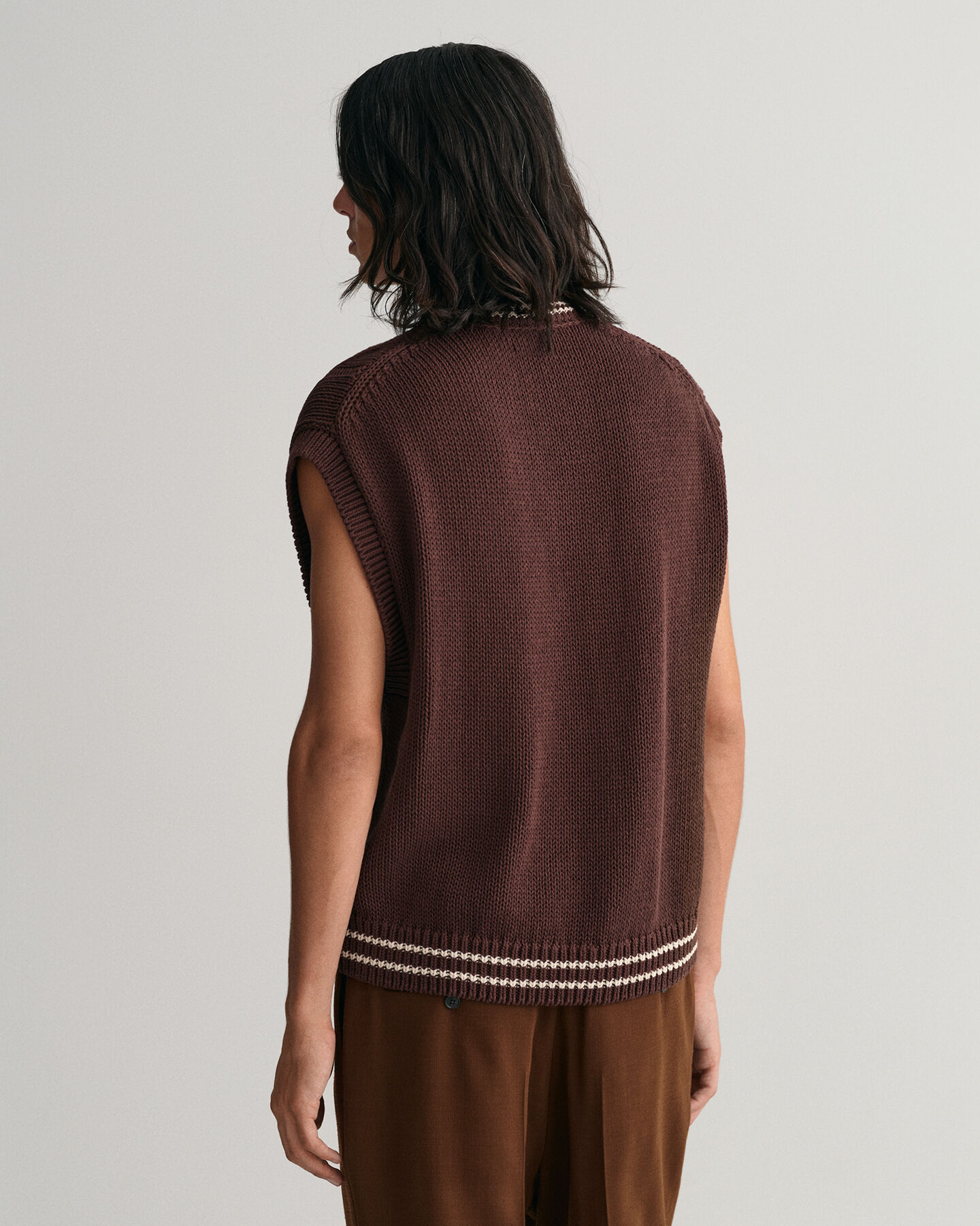 Cable Knit Vest