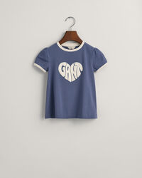 Girls Heart Graphic T-Shirt